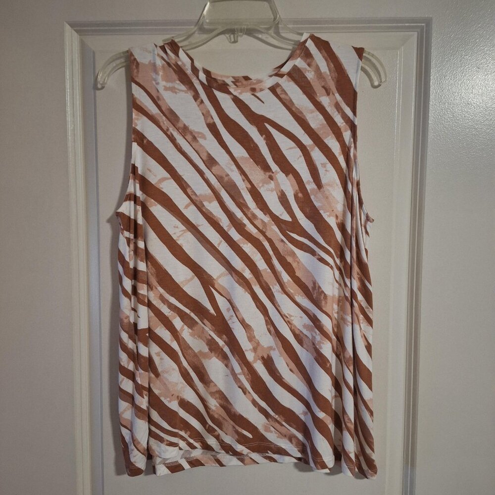 Nine West Sleeveless Fancy Tank